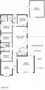Floorplan of Homely house listing, 194 Shepherdson Road, Parafield Gardens SA 5107