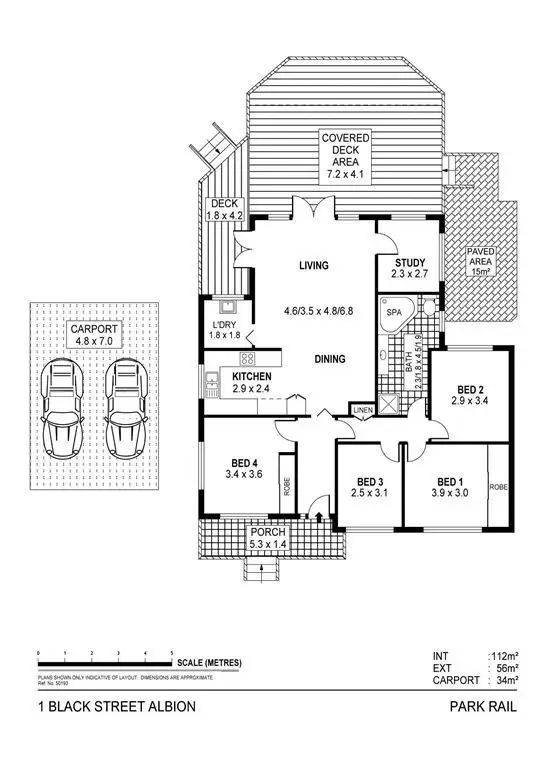 Floorplan of Homely house listing, 1 Black Street, Albion Park Rail NSW 2527