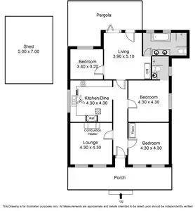 Floorplan of Homely house listing, 27 George Main Road, Victor Harbor SA 5211