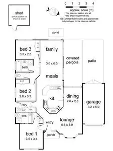Floorplan of Homely house listing, 29 Grierson Drive, Kilsyth VIC 3137