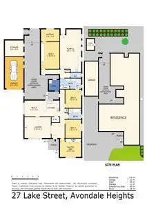 Floorplan of Homely house listing, 27 Lake Street, Avondale Heights VIC 3034