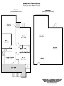 Floorplan of Homely house listing, 80 Bundara Street, Morningside QLD 4170