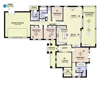 Floorplan of Homely house listing, Address available on request