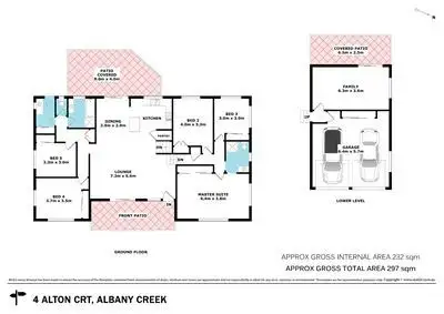 Floorplan of Homely house listing, 4 Alton Court, Albany Creek QLD 4035