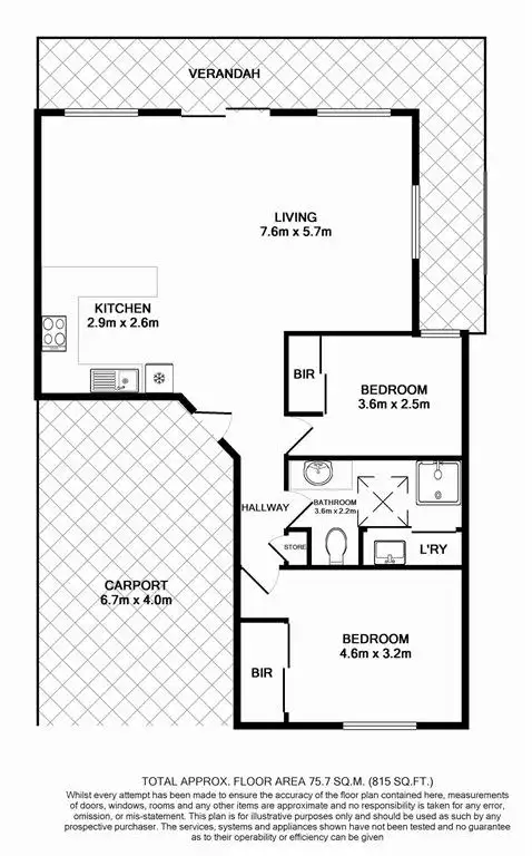 Floorplan of Homely retirement listing, 353 Argyle Drive, Kingston TAS 7050