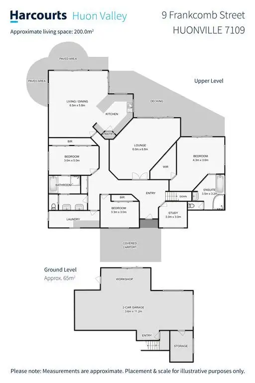 Floorplan of Homely house listing, 9 Frankcomb Street, Huonville TAS 7109