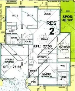 Floorplan of Homely unit listing, 2/21-23 Kent Street, Mornington VIC 3931