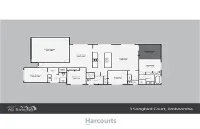 Floorplan of Homely house listing, 3 Songbird Circuit, Jimboomba QLD 4280
