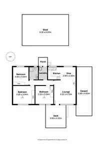 Floorplan of Homely house listing, 9 Downer Avenue, Goolwa South SA 5214