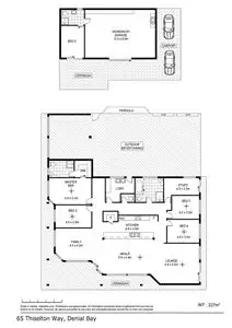 Floorplan of Homely house listing, 65 Thiselton Way Denial Bay, Ceduna SA 5690