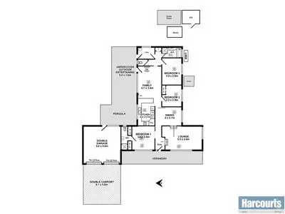 Floorplan of Homely house listing, 15 Starlight Crescent, Flagstaff Hill SA 5159