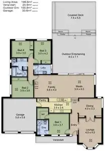 Floorplan of Homely house listing, 11 Spring Park Drive, Littlehampton SA 5250