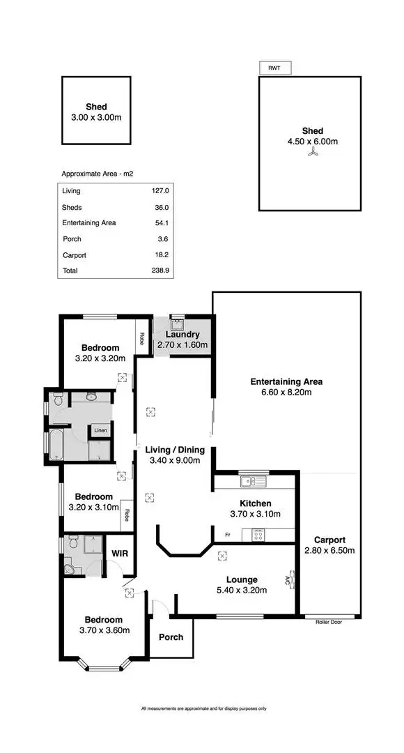 Floorplan of Homely house listing, 21 Martin Crescent, Aldinga Beach SA 5173