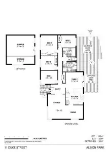 Floorplan of Homely house listing, 11 Duke Street, Albion Park NSW 2527