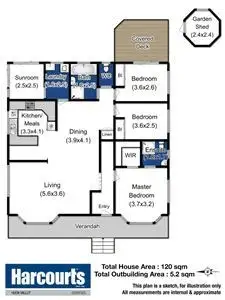 Floorplan of Homely house listing, 41 Esplanade Road, Cygnet TAS 7112