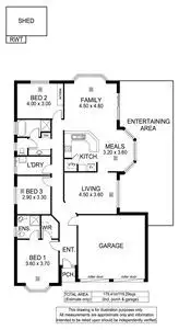 Floorplan of Homely house listing, 7 Ballast Court, Sheidow Park SA 5158