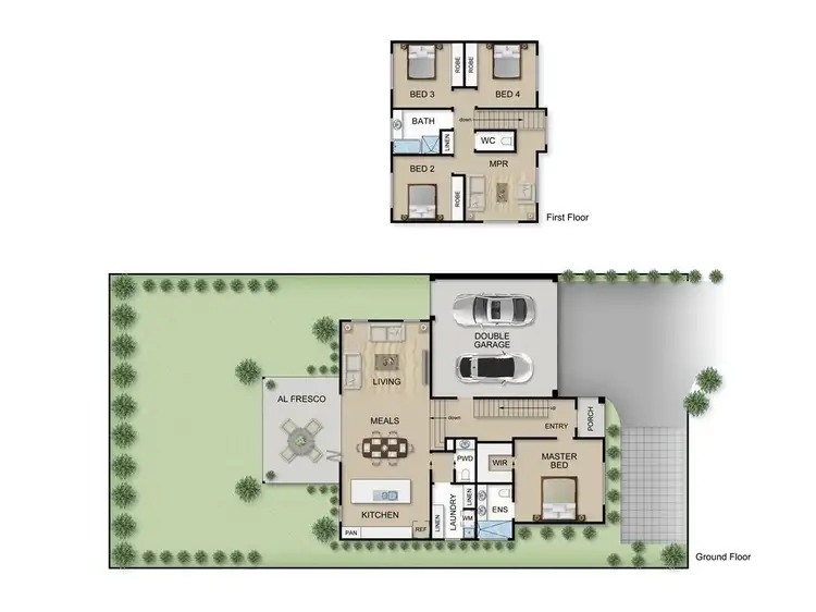 Floorplan of Homely house listing, 2/1250 Mountain Highway, The Basin VIC 3154