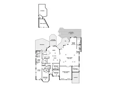 Floorplan of Homely house listing, 30 Vaucluse Drive, Happy Valley SA 5159