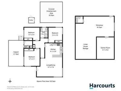 Floorplan of Homely house listing, 29 Strickland Avenue, South Hobart TAS 7004