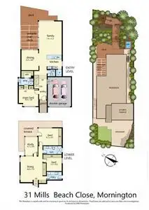 Floorplan of Homely house listing, 31 Mills Beach Close, Mornington VIC 3931