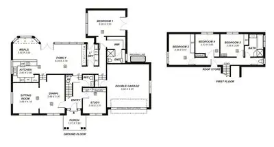 Floorplan of Homely house listing, 6 Lock Avenue, Erindale SA 5066