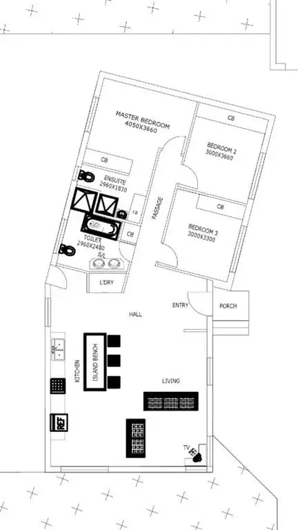 Floorplan of Homely house listing, 5 Natalie Court, Thomastown VIC 3074
