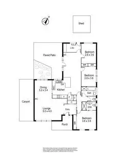 Floorplan of Homely house listing, 17 Avril Street, Scoresby VIC 3179
