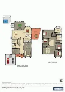 Floorplan of Homely house listing, 29 Amy Hawkins Circuit, Kellyville NSW 2155