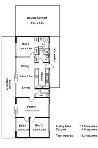 Floorplan of Homely house listing, 185 South Beach Road, Bittern VIC 3918