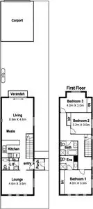 Floorplan of Homely townhouse listing, 80 Hayston Boulevard, Epping VIC 3076