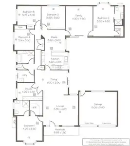 Floorplan of Homely house listing, 25 Walford Drive, Onkaparinga Hills SA 5163