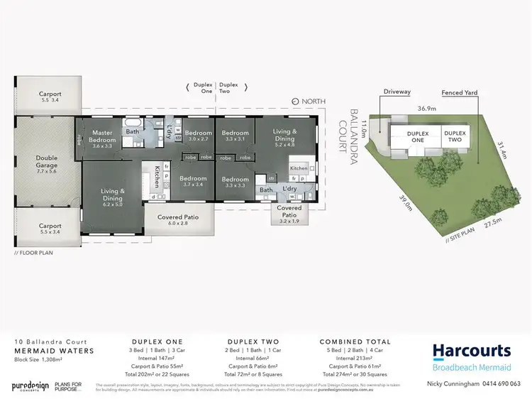 Floorplan of Homely house listing, 10 Ballandra Court, Mermaid Waters QLD 4218
