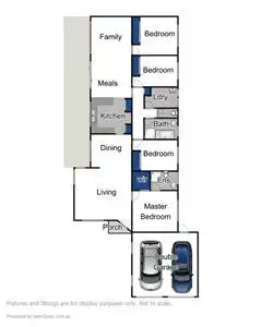 Floorplan of Homely house listing, 31 Beresford Drive, Boronia VIC 3155