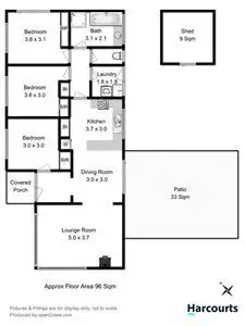 Floorplan of Homely house listing, 26 Ford Road, Pontville TAS 7030
