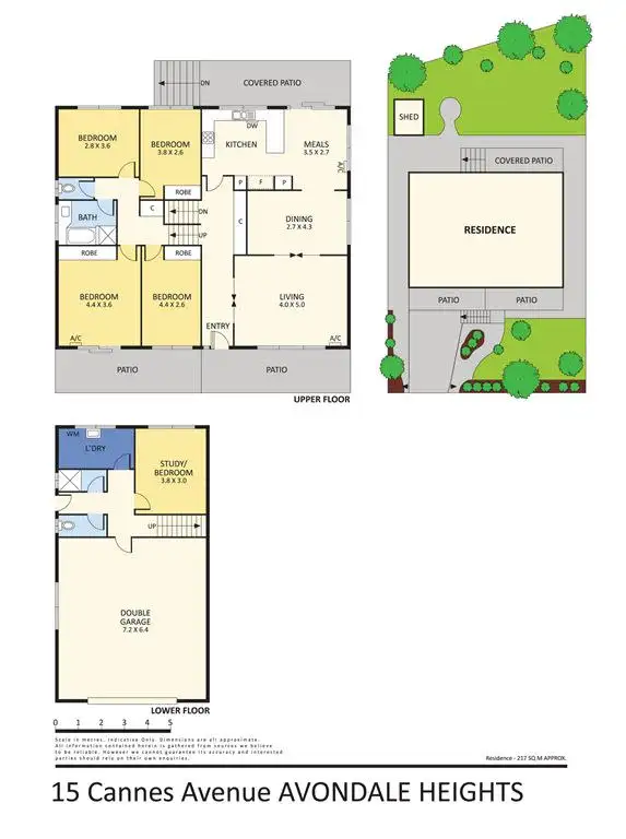Floorplan of Homely house listing, 15 Cannes Avenue, Avondale Heights VIC 3034