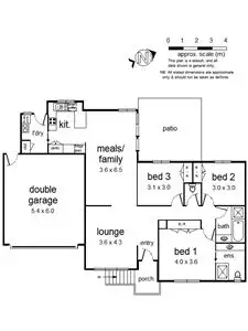 Floorplan of Homely unit listing, Address available on request