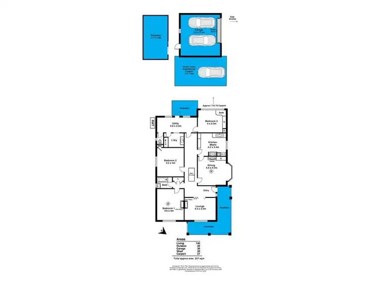 Floorplan of Homely house listing, 13 Cedar Avenue, Woodville South SA 5011