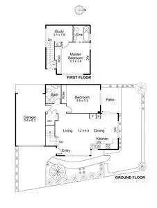 Floorplan of Homely house listing, 1A Gloucester Street, Reservoir VIC 3073