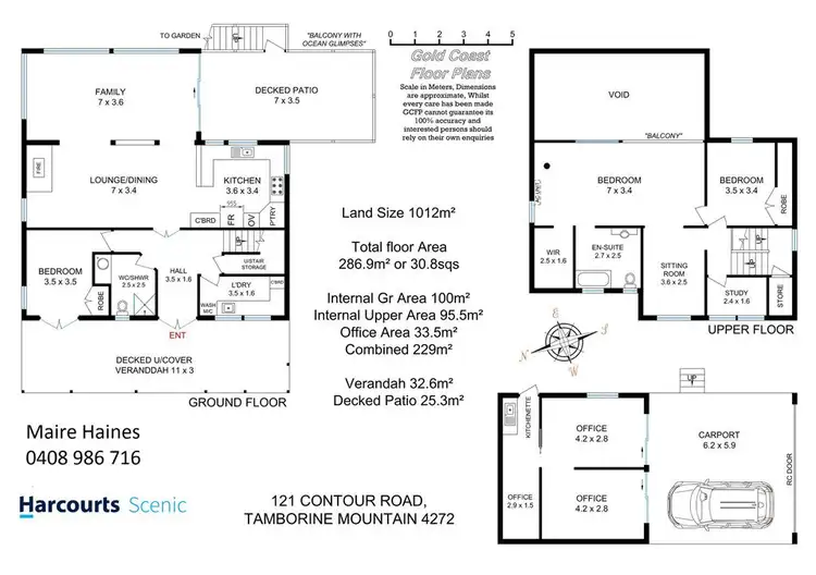 Floorplan of Homely house listing, 121 Contour Road, Tamborine Mountain QLD 4272
