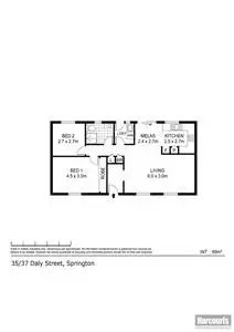Floorplan of Homely house listing, 37 Daly Street, Springton SA 5235