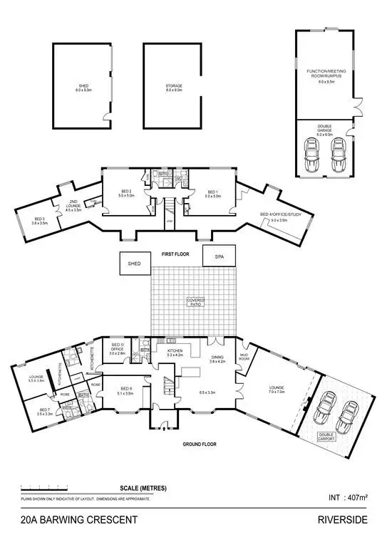 Floorplan of Homely house listing, 20A Barwing Crescent, Riverside TAS 7250