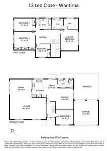 Floorplan of Homely house listing, 12 Leo Close, Wantirna South VIC 3152