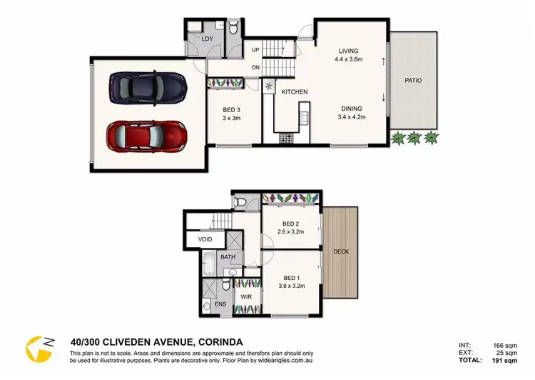 Floorplan of Homely townhouse listing, 40/300 Cliveden Ave, Corinda QLD 4075