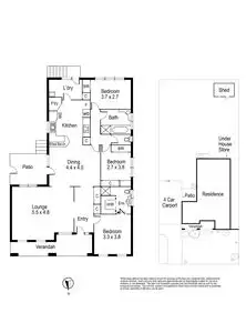 Floorplan of Homely house listing, 2 Coonawarra Drive, Vermont South VIC 3133