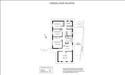 Floorplan of Homely house listing, 2 Woodall Court, Willaston SA