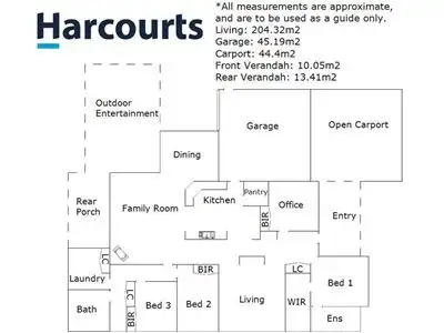 Floorplan of Homely house listing, 28 Milawa Bobinawarrah Rd, Milawa VIC 3678