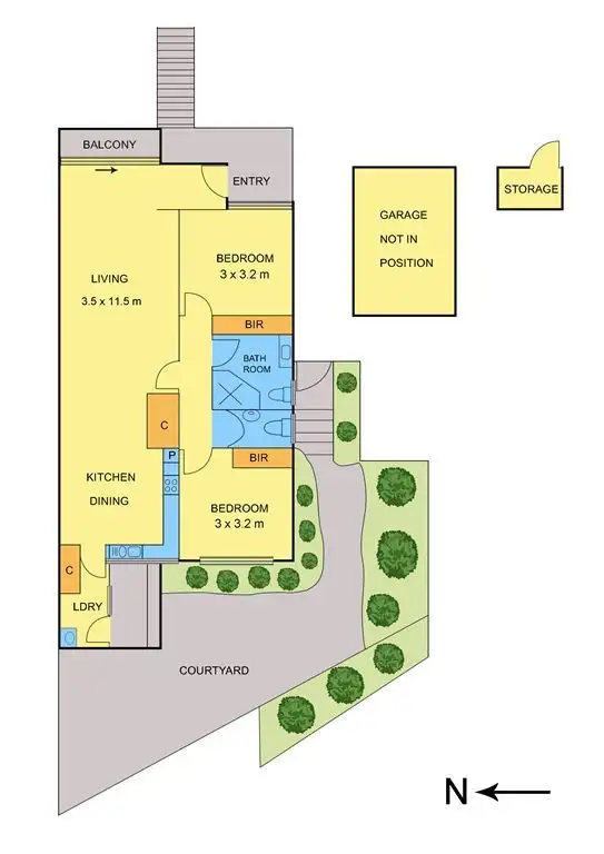 Floorplan of Homely unit listing, 5/19 Elm Street, Surrey Hills VIC 3127
