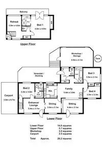Floorplan of Homely house listing, 11 Kitara Court, Frankston VIC 3199