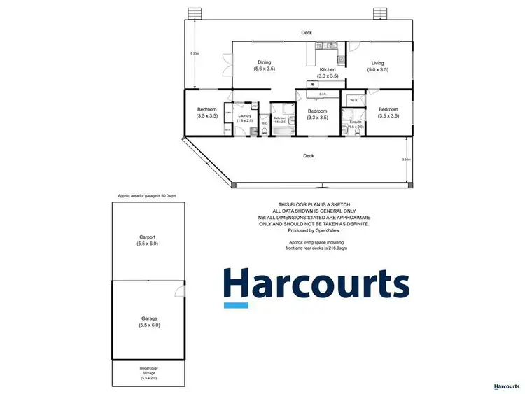 Floorplan of Homely house listing, 48 Davis Street, Beechford TAS 7252
