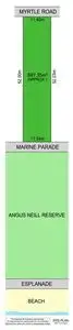 Floorplan of Homely house listing, 3A Marine Parade, Seacliff SA 5049